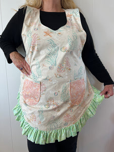 Shell Apron Shimmering Seashells Apron – Oliver's Olive Oil