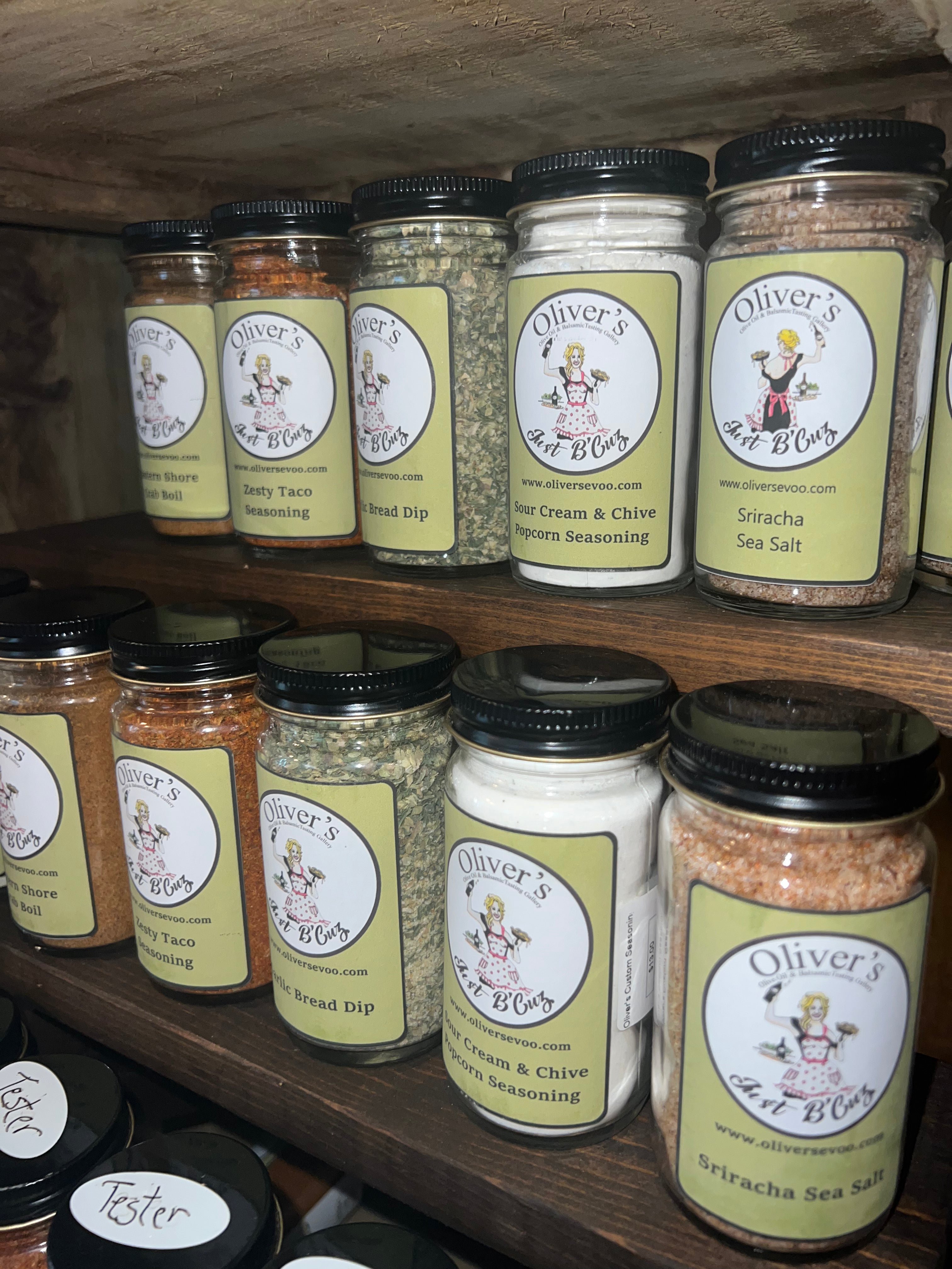 Oliver's Gourmet Salts, Seasonings, and Spices