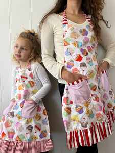 Carly's Cupcakes Little Girl's Apron